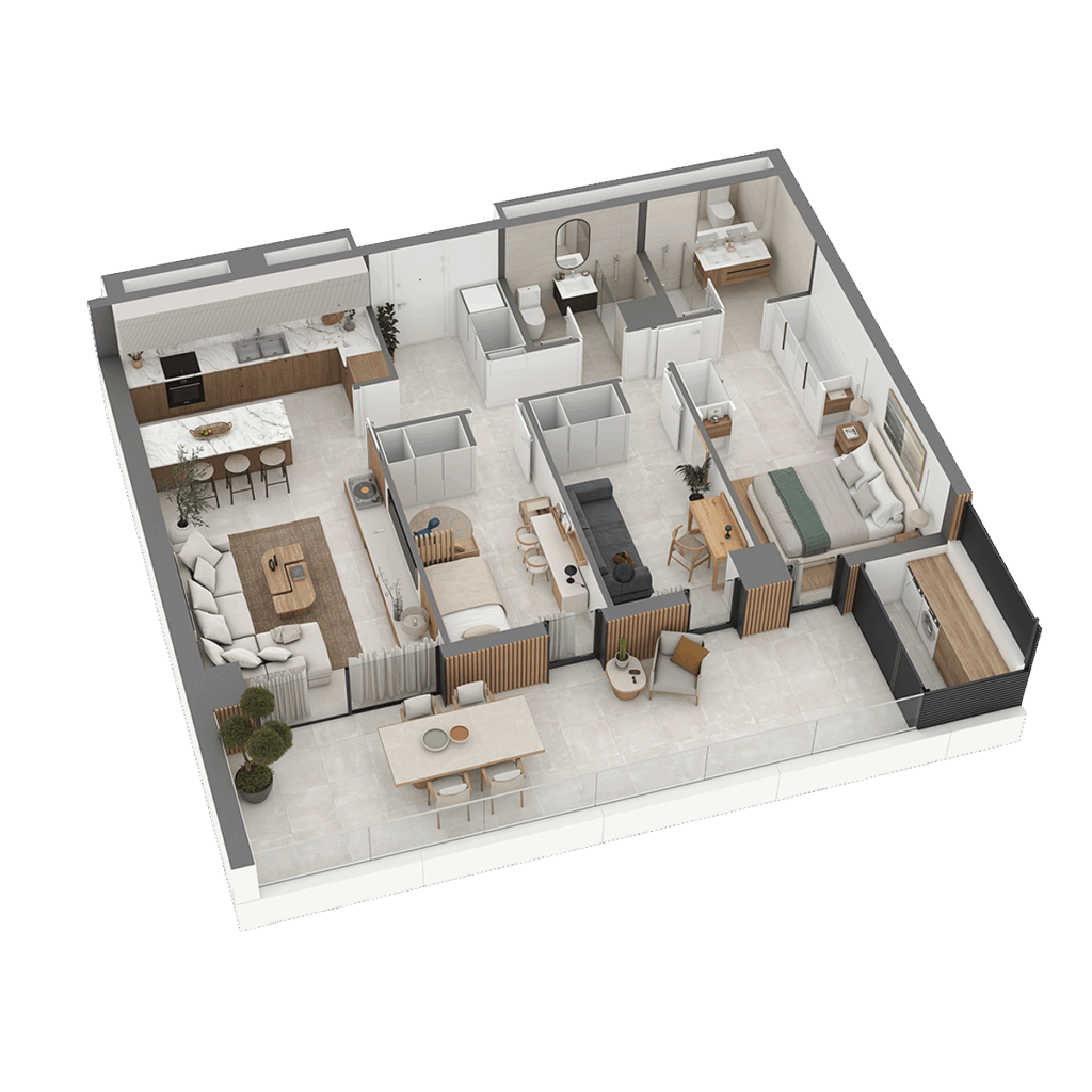 Vivienda tipo D | Cemar Vega