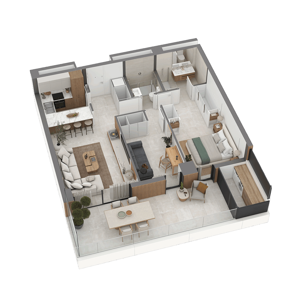 Vivienda tipo E | Cemar Vega