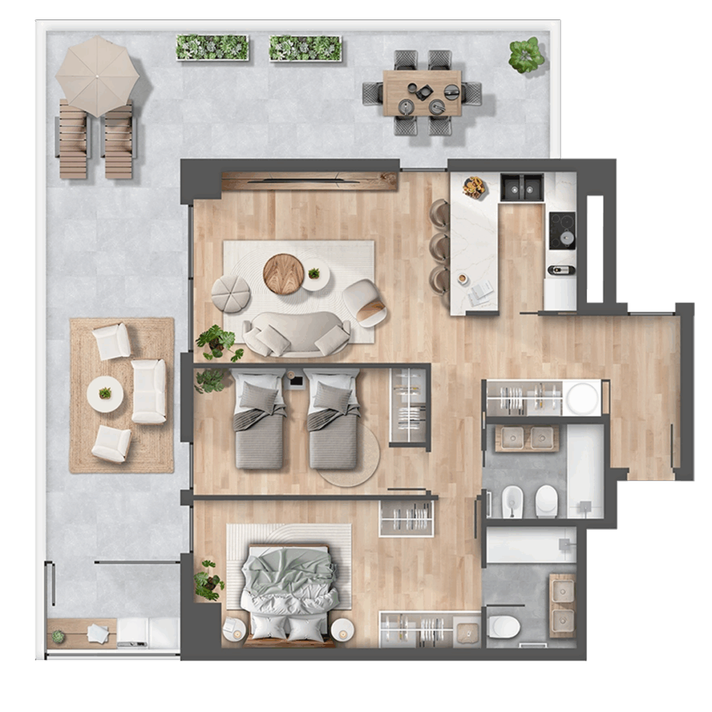 Vivienda tipo B | Cemar Vega