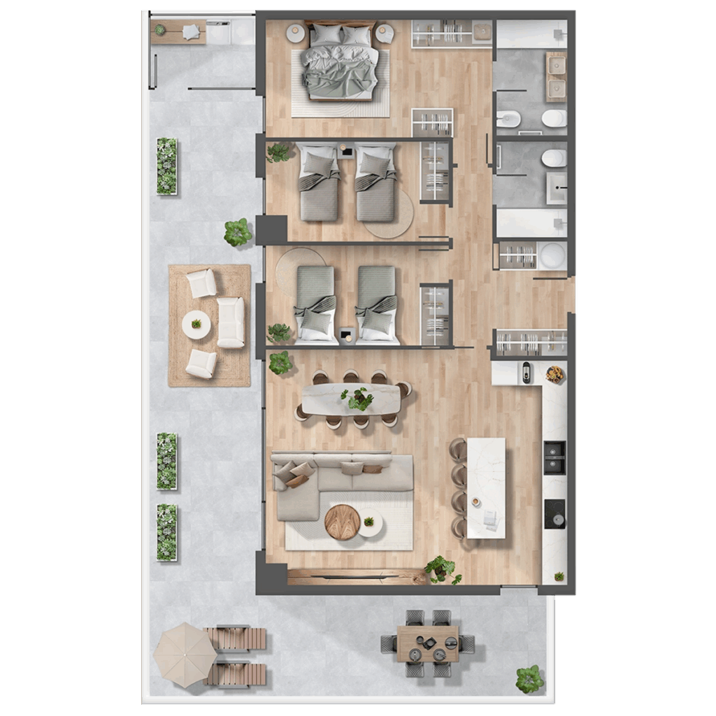 Vivienda tipo A | Cemar Vega