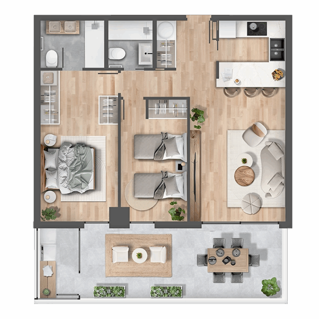 Vivienda tipo G | Cemar Vega