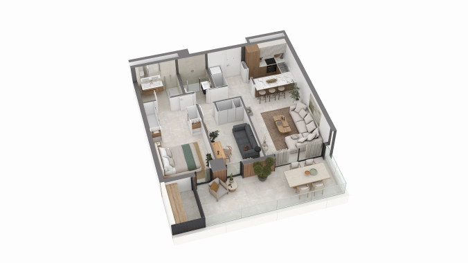 Vivienda tipo-G Cemar Vega